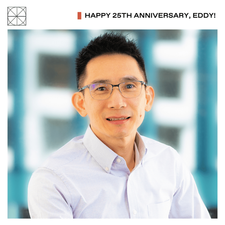 Happy 25th Anniversary, Eddy!