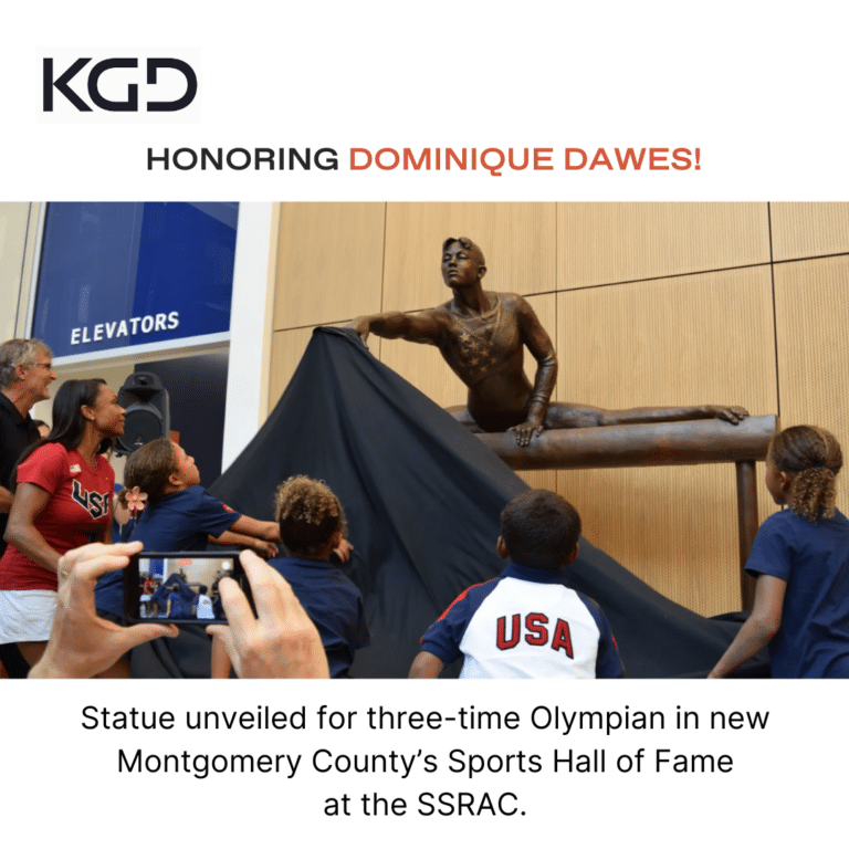 Honoring Dominique Dawes!