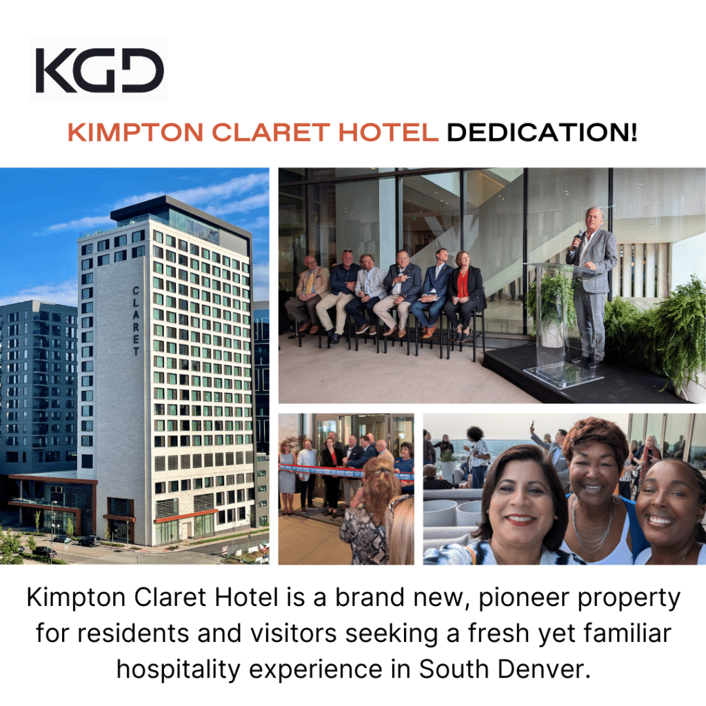 Kimpton Claret Hotel Dedication - KGD Architecture