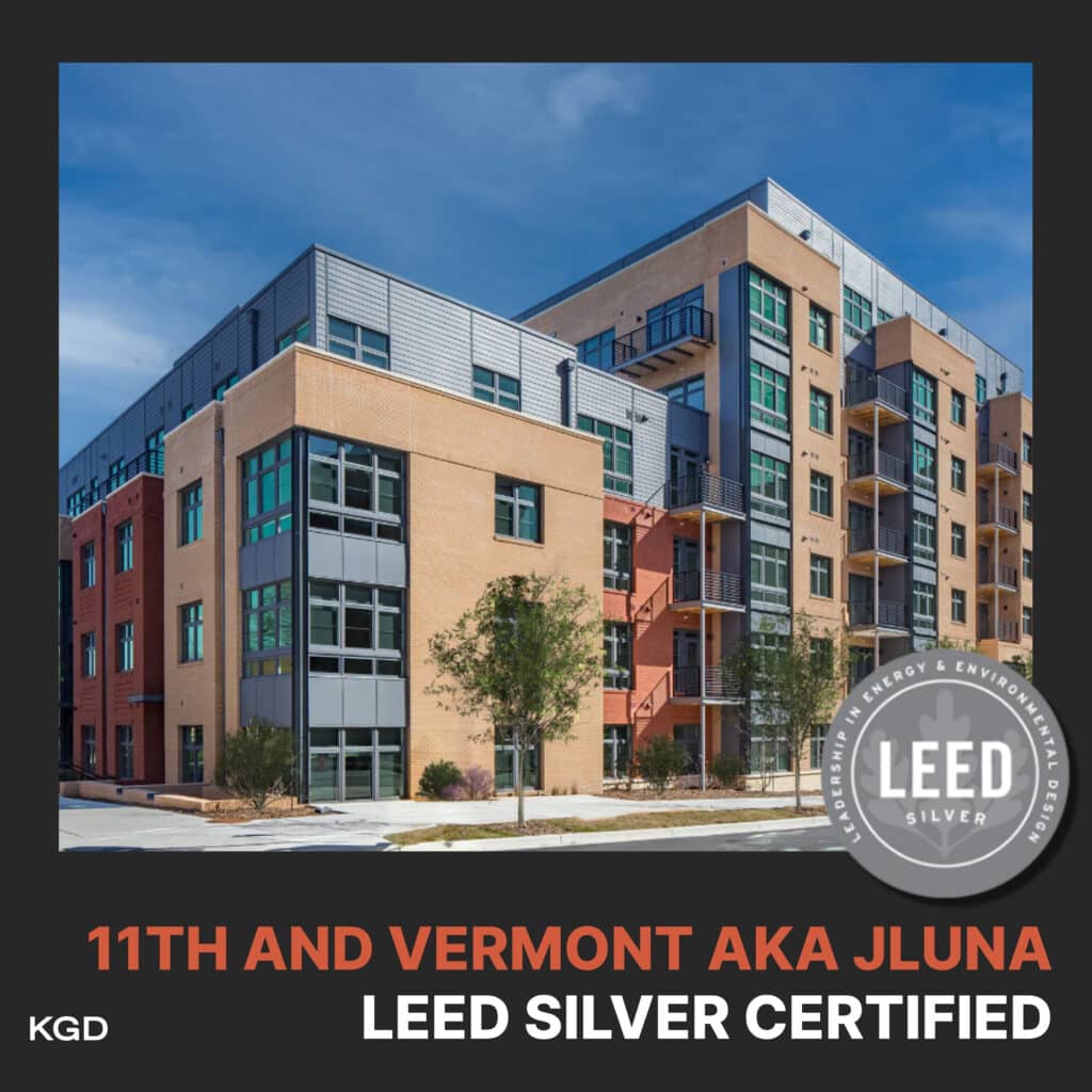 11th & Vermont (J Luna) is LEED Silver Certified