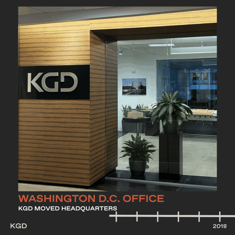 KGD’s 2018 Headquarters Move to DC