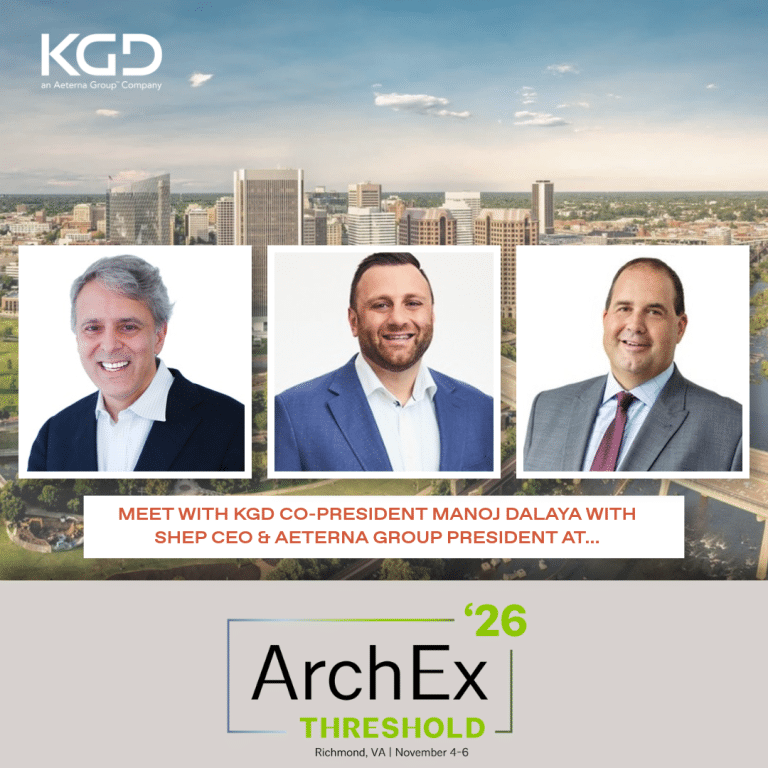 KGD, SHEP & Aeterna Group at ArchEx 2026